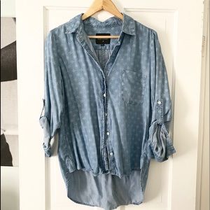 Great soft denim top!